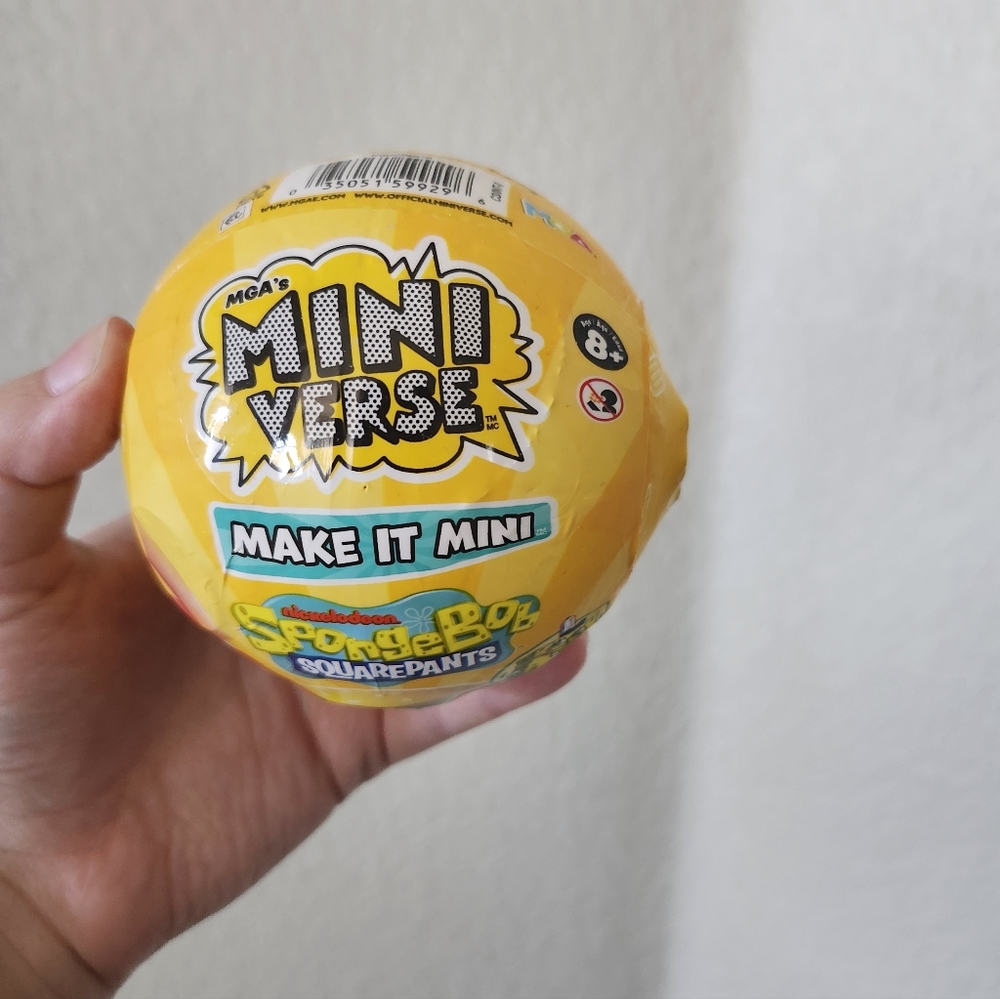 MGA Mini Verse SpongeBob Make It Mini Collectible
